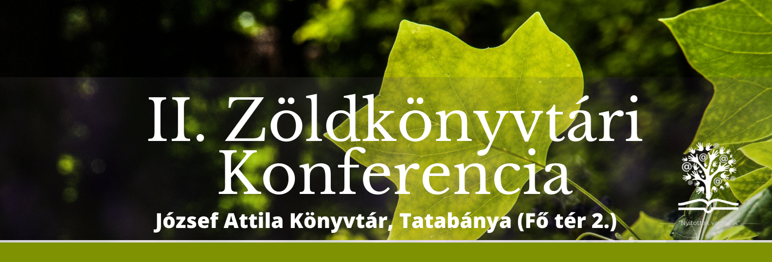 II. Zöldkönyvtári Konferencia