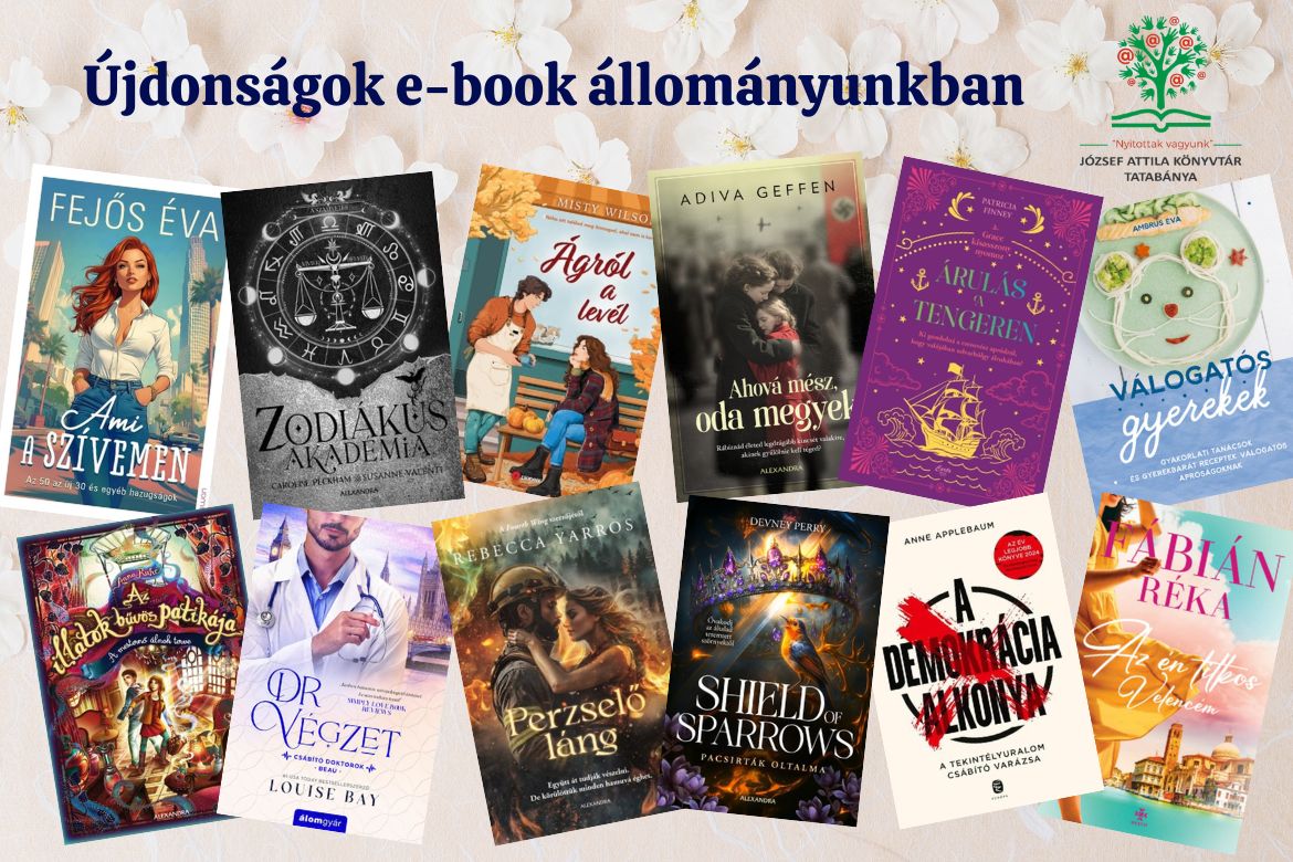 Újdonságok e-book állományunkban