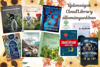 Újdonságok e-book állományunkban