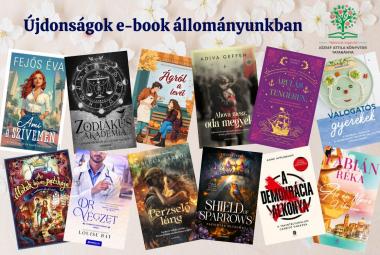 Újdonságok e-book állományunkban